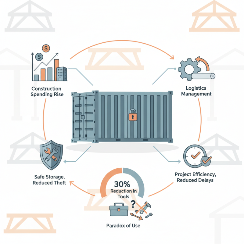 What is the Use of Job Site Storage Containers for Construction Projects?