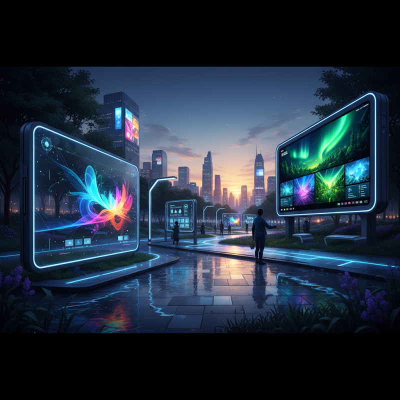 2026 Top Outdoor LCD Technologies to Watch for Next Year?