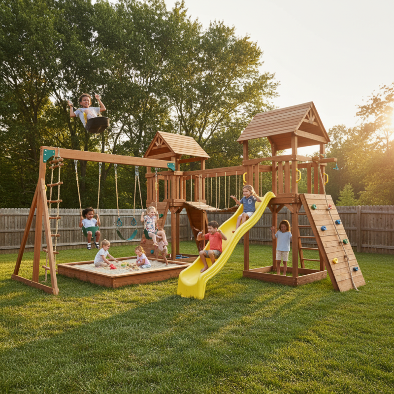 2026 Best Wooden Playsets for Outdoor Fun and Adventure?