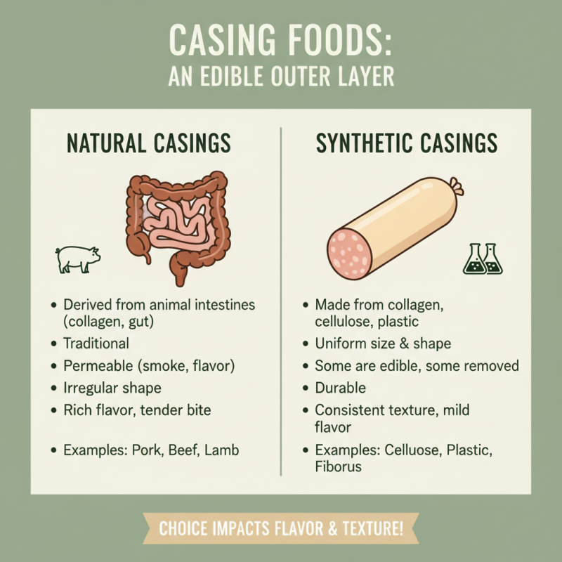 What is Casing Food and How is it Used in Culinary Practices?