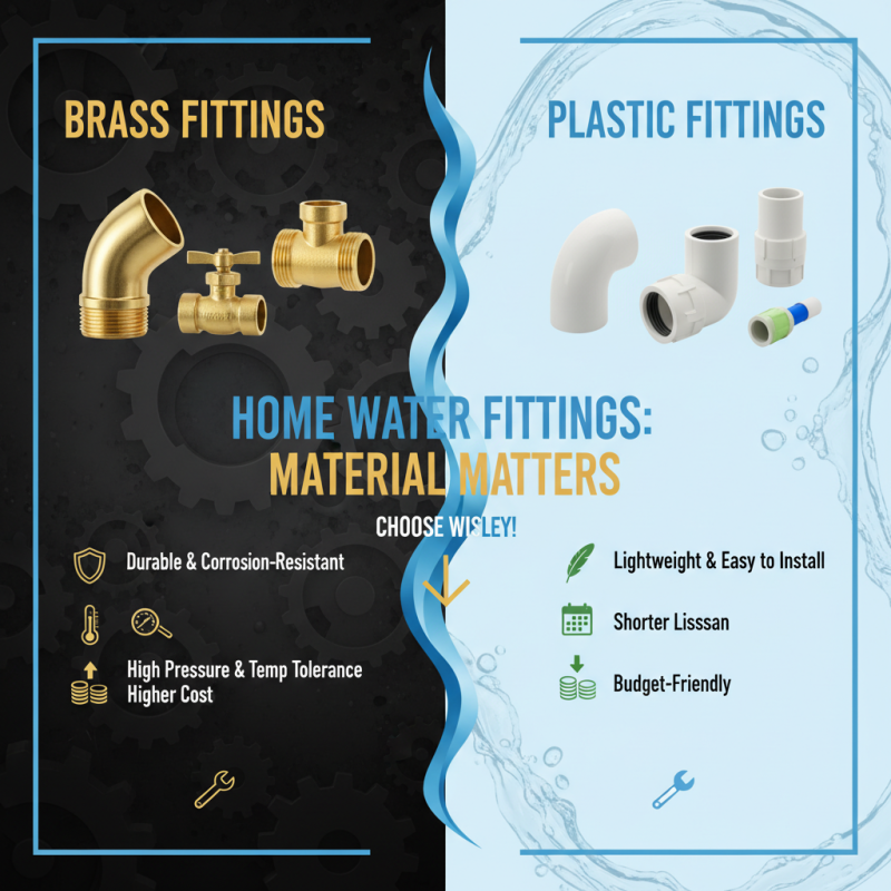 How to Choose the Best Water Fittings for Your Home?