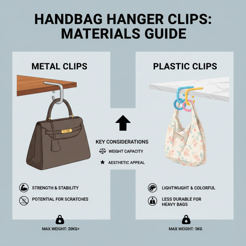 How to Choose the Best Custom Handbag Hanger Clip for Your Needs?