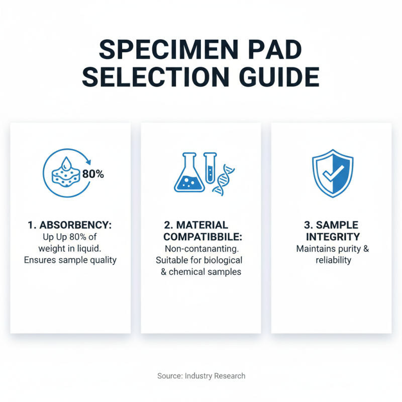Best Specimen Pads for Accurate Sample Collection?