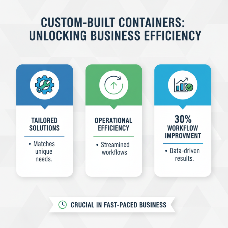 Top Benefits of Custom Built Containers for Modern Solutions?