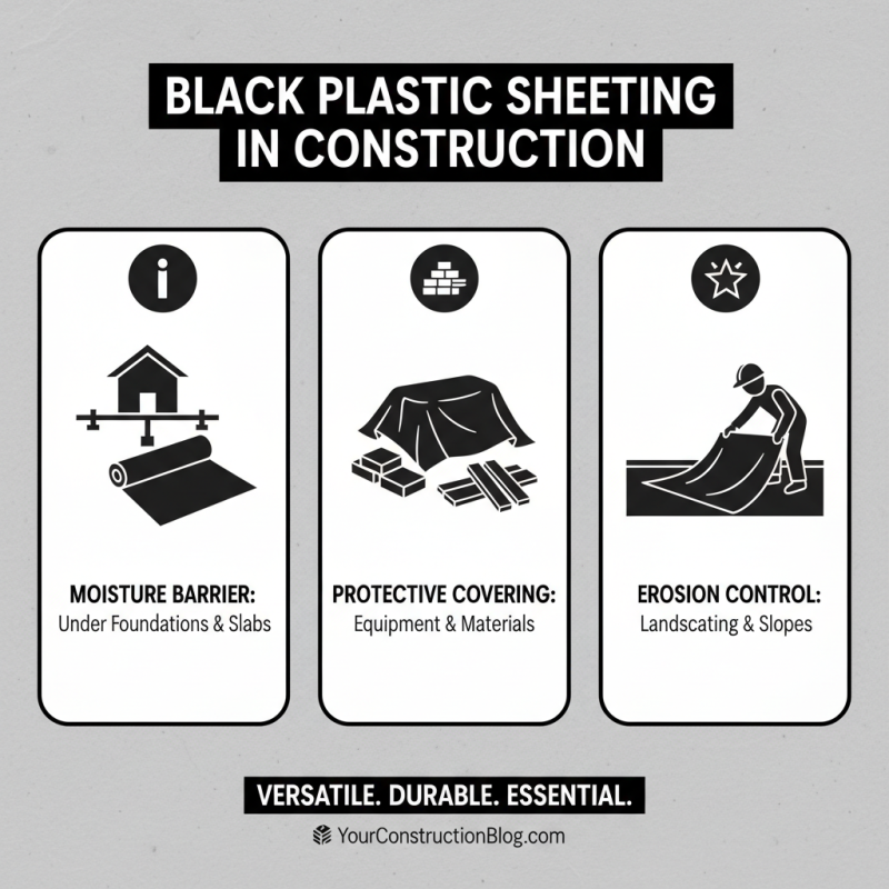 The Best 10 Uses for Black Plastic Sheeting in Your Projects?