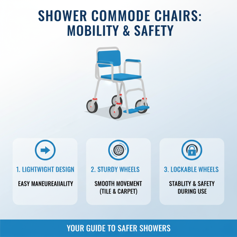 Best Shower Commode Chair with Wheels for Easy Mobility?
