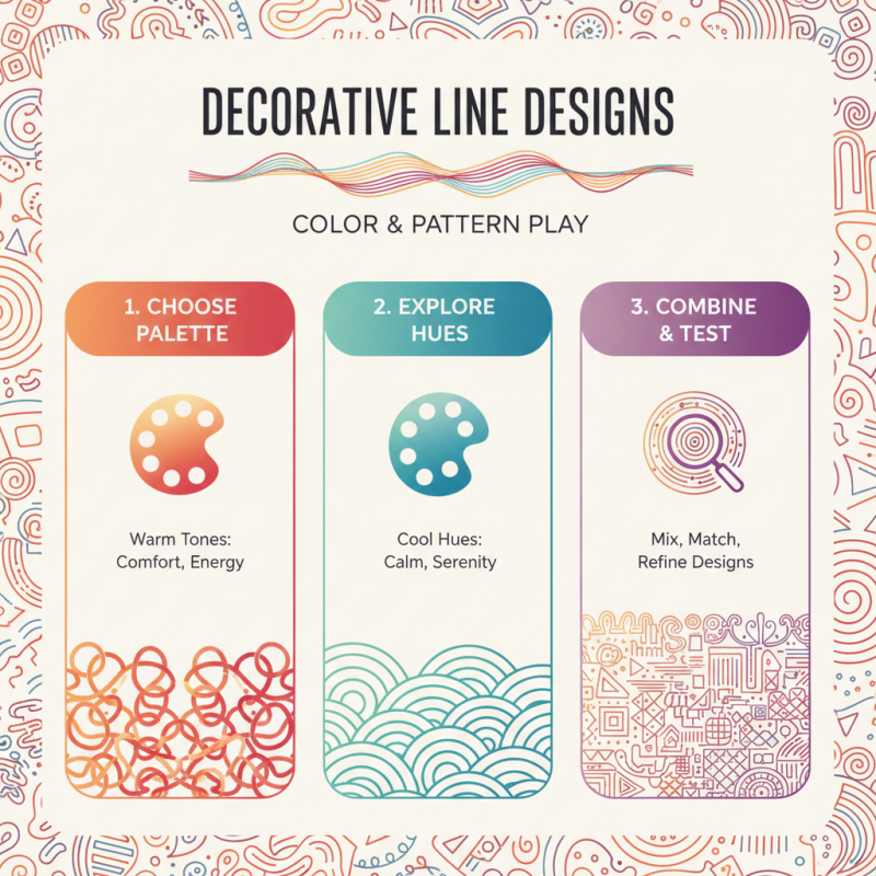 How to Create Decorative Line Designs for Your Projects?