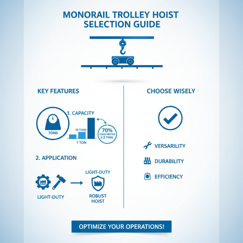 2026 Best Monorail Trolley Hoist Reviews and Buying Guide?