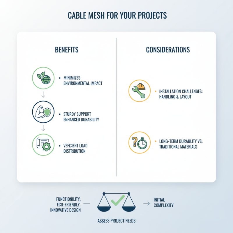Why Choose Cable Mesh for Your Project Needs?