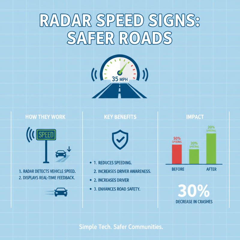 What is a Radar Speed Sign and How Does it Improve Safety?