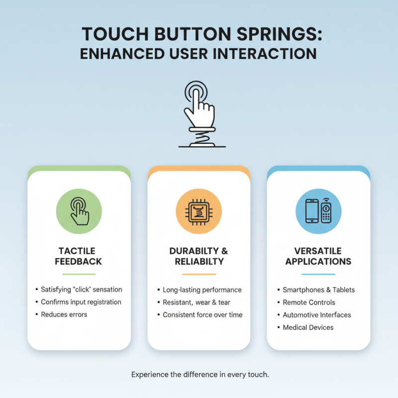 Best Touch Button Spring Features and Applications Explained?