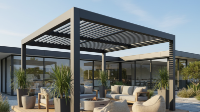 2026 Top Trends in Modern Aluminum Pergola Designs for Your Outdoor Space?