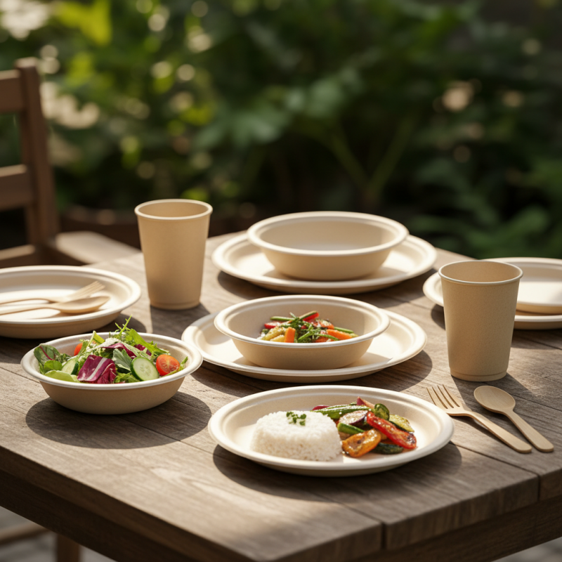 How to Use Bagasse Tableware for Sustainable Dining?