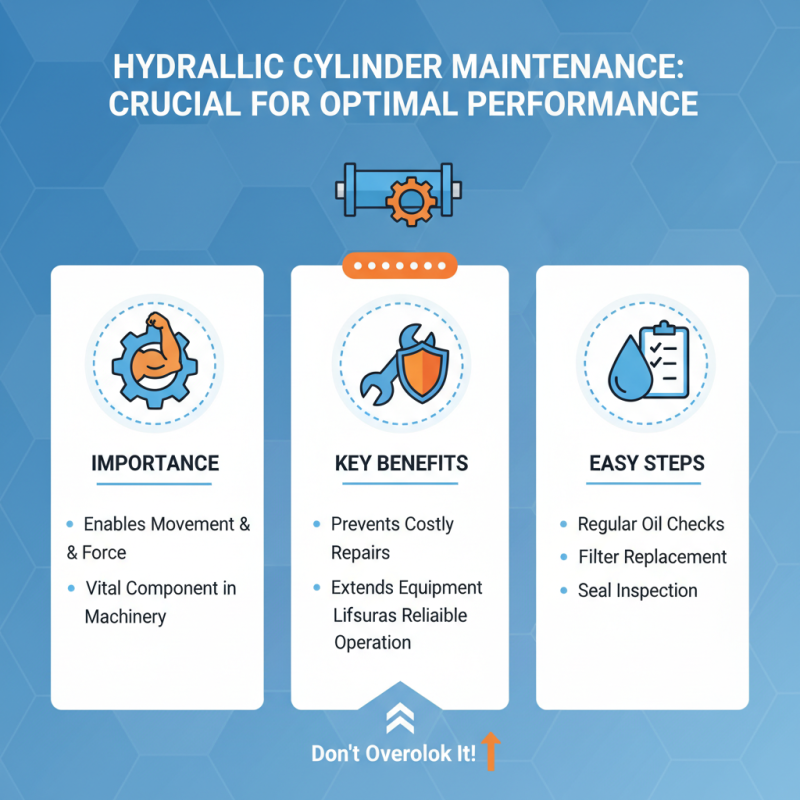 How to Maintain Your Hydraulic Oil Cylinder for Optimal Performance?