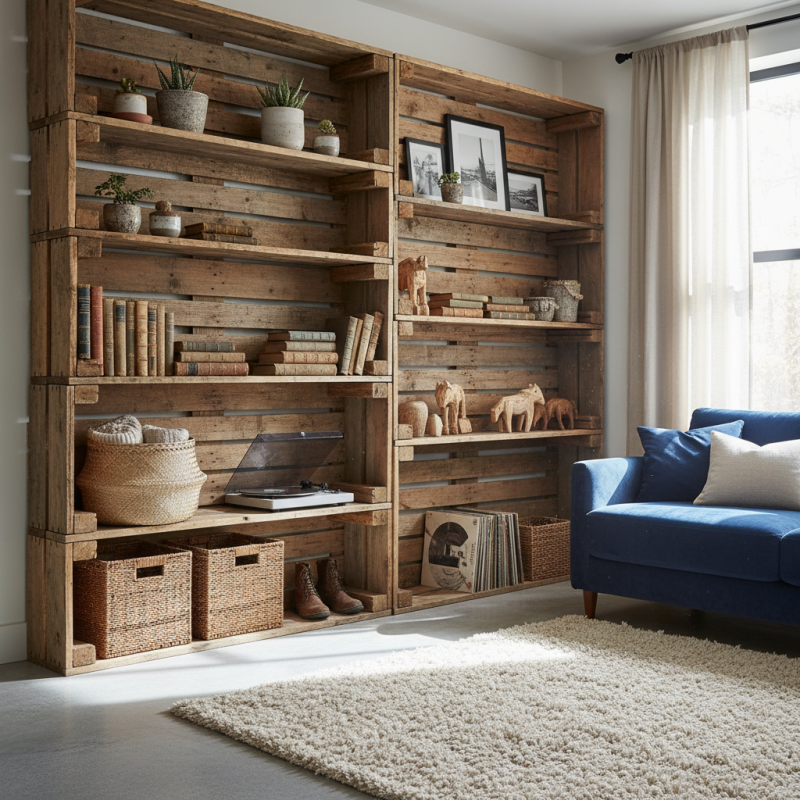 How to Build Your Own Pallet Shelving for Maximum Storage and Style?