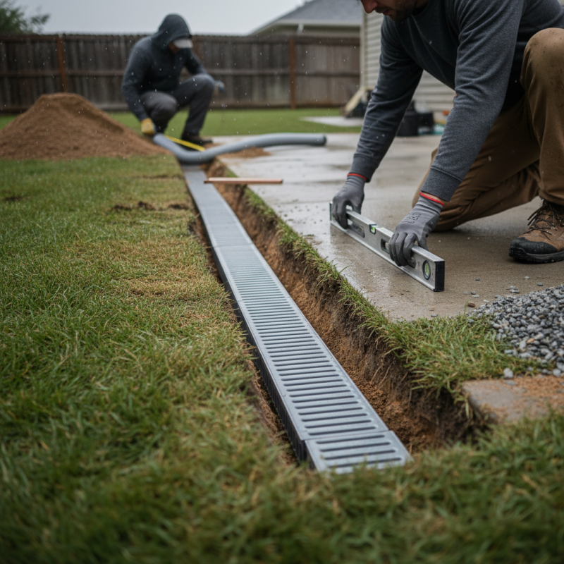 How to Install a Channel Drain for Effective Water Management?