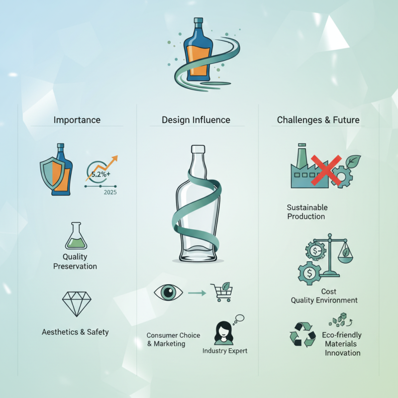 What is a Liquor Glass Bottle and its uses in the beverage industry?