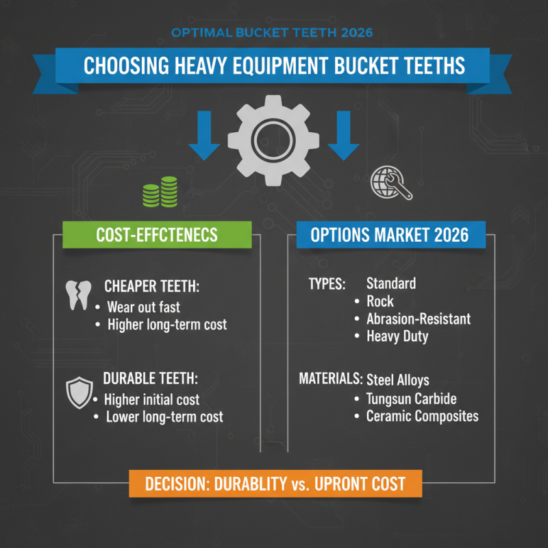 2026 Best Bucket Teeth for Heavy Equipment Performance?