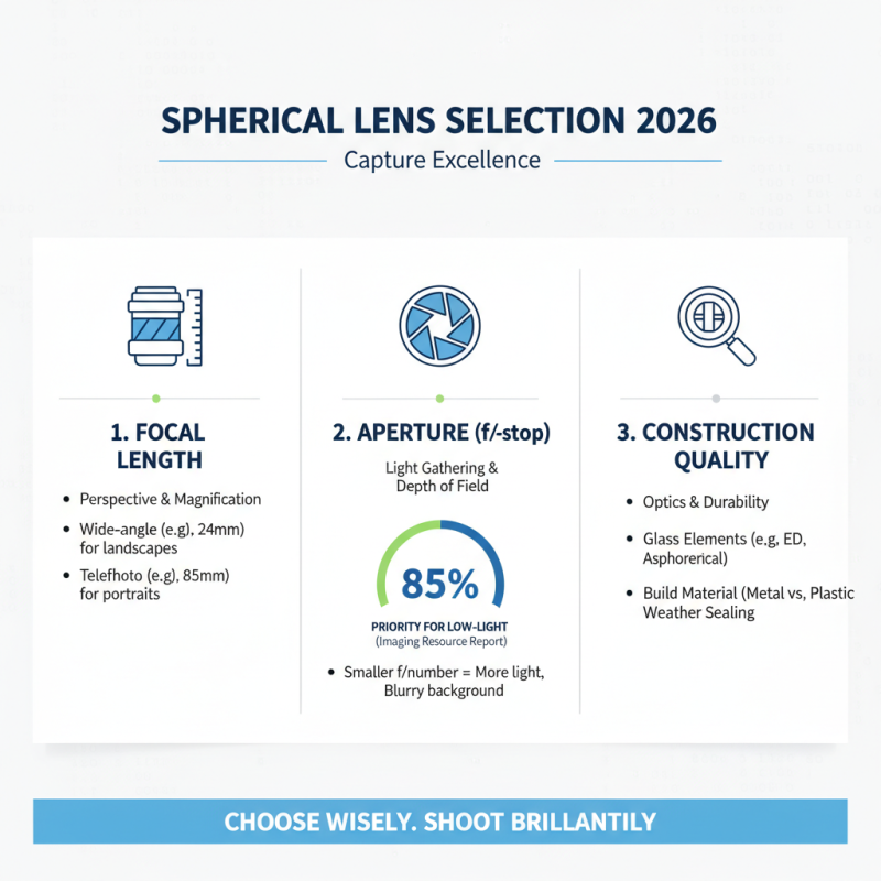 Best Spherical Lens Options for Photography in 2026?