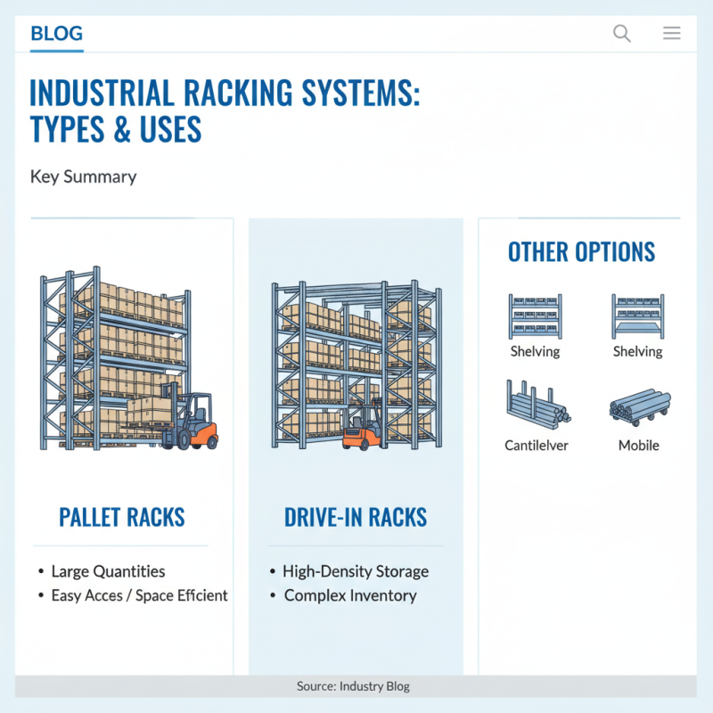 How to Choose the Right Industrial Racking System For Your Needs?