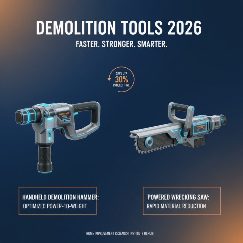 2026 Best Demolition Tools for Efficient Home Renovation?