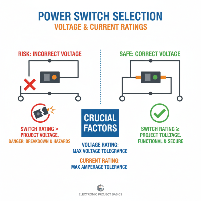 How to Choose the Right Power Switches for Your Electronic Projects?