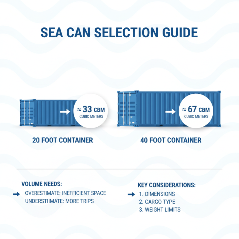 10 Essential Tips for Choosing the Right Sea Can Container