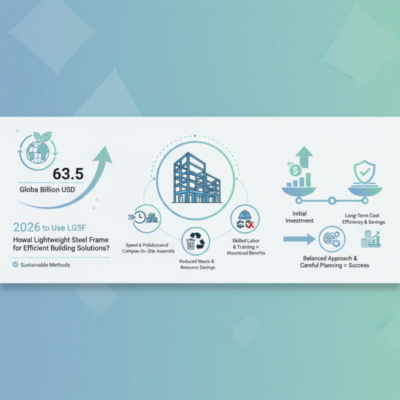 2026 How to Use LGSF Construction for Efficient Building Solutions?