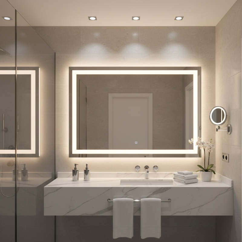 10 Tips for Choosing the Perfect Illuminated Bathroom Mirror?