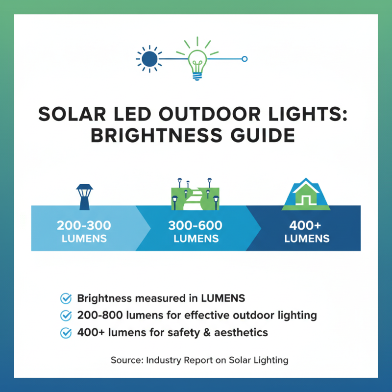 What is the Best Solar LED Lights for Outdoor Use?