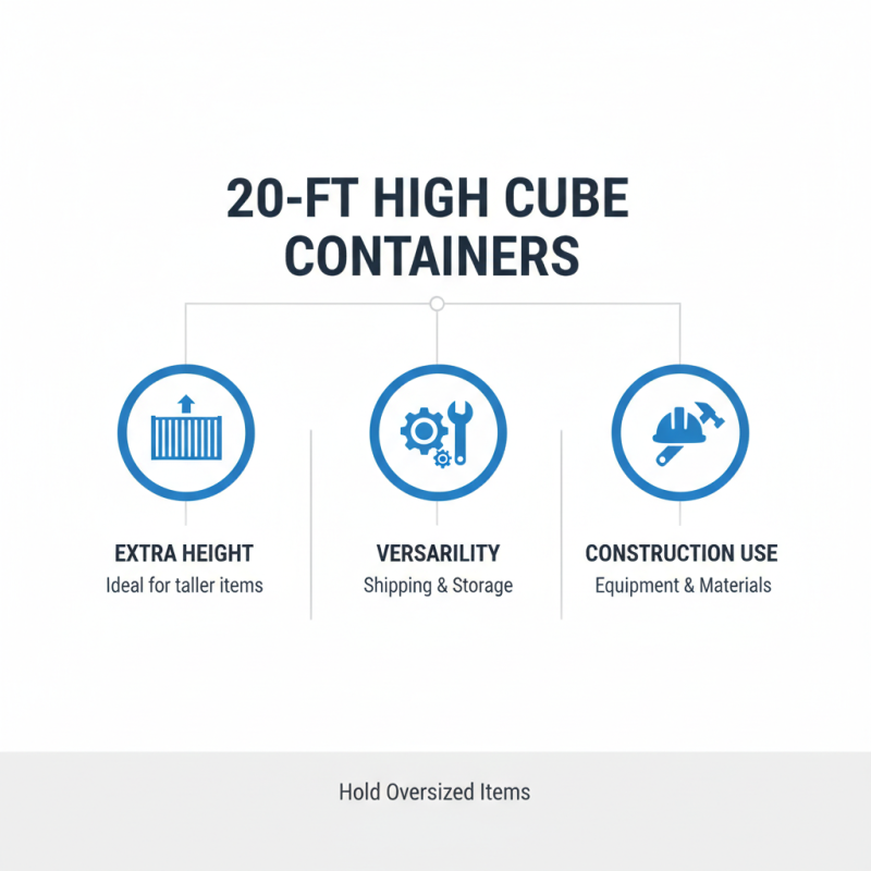 Top Features of 20 ft High Cube Container for Shipping and Storage Solutions?