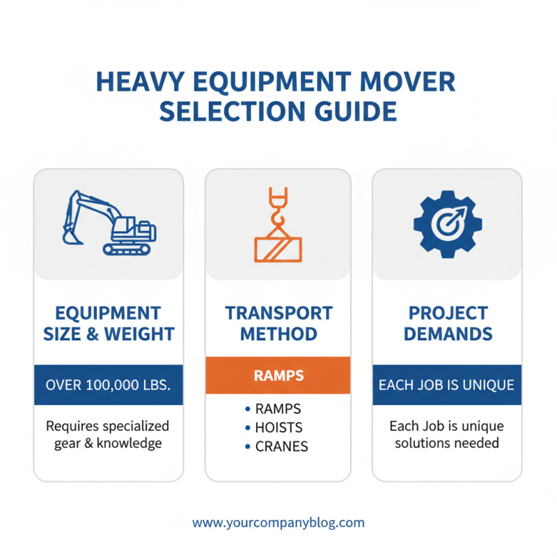What are the Best Heavy Equipment Movers for Your Needs?