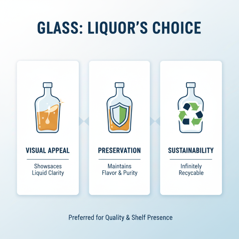 What is a Liquor Glass Bottle and its uses in the beverage industry?