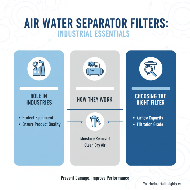 How to Choose the Best Air Water Separator Filter for Your Needs?