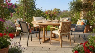 What is the Best Style of Garden Dining Chairs for Your Outdoor Space?