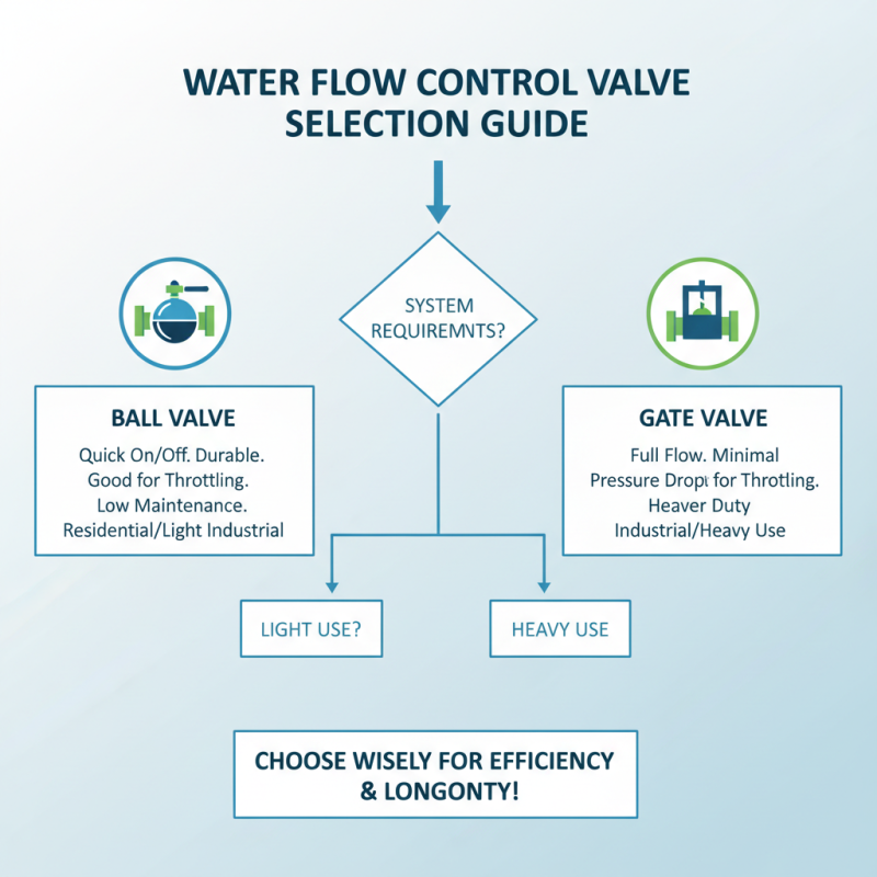 How to Choose the Best Water Flow Control Valve for Your Needs?