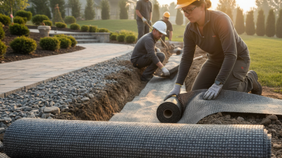 2026 How to Use Geotextile Tape for Effective Landscaping and Drainage