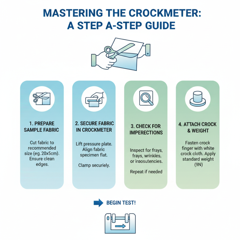 How to Use a Crockmeter Rubbing Fastness Tester Effectively?