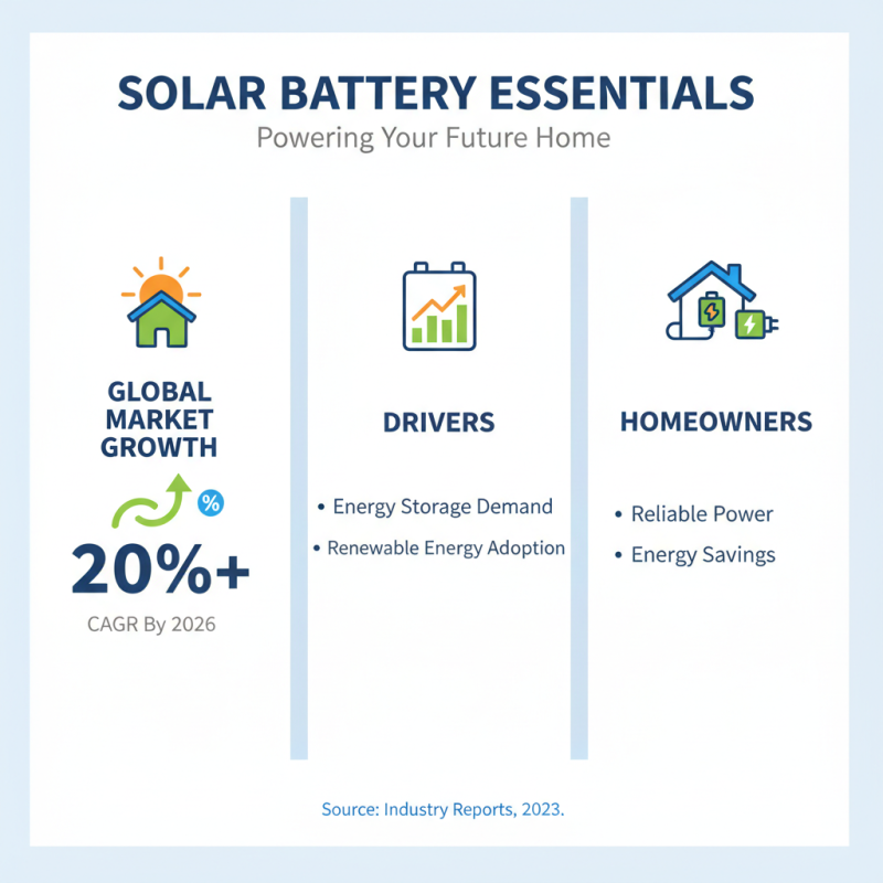 2026 Best Solar Battery Options for Your Home and Lifestyle?