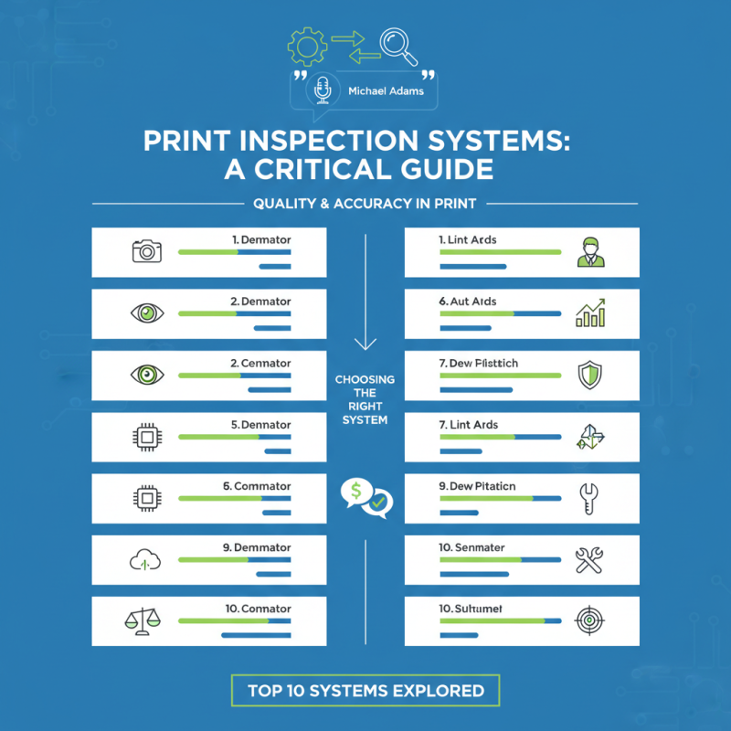 Top 10 Print Inspection Systems You Need to Know About?