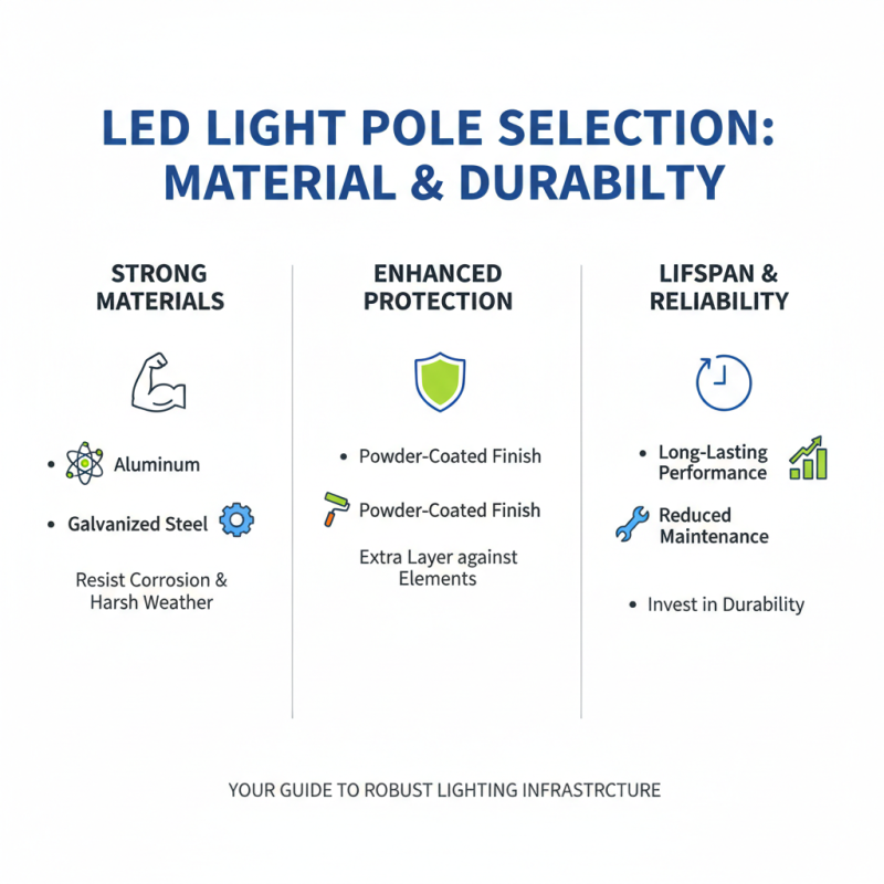 How to Choose the Best LED Light Poles for Your Needs?