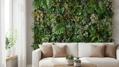 How to Create Stunning Artificial Plants Wall for Your Home?