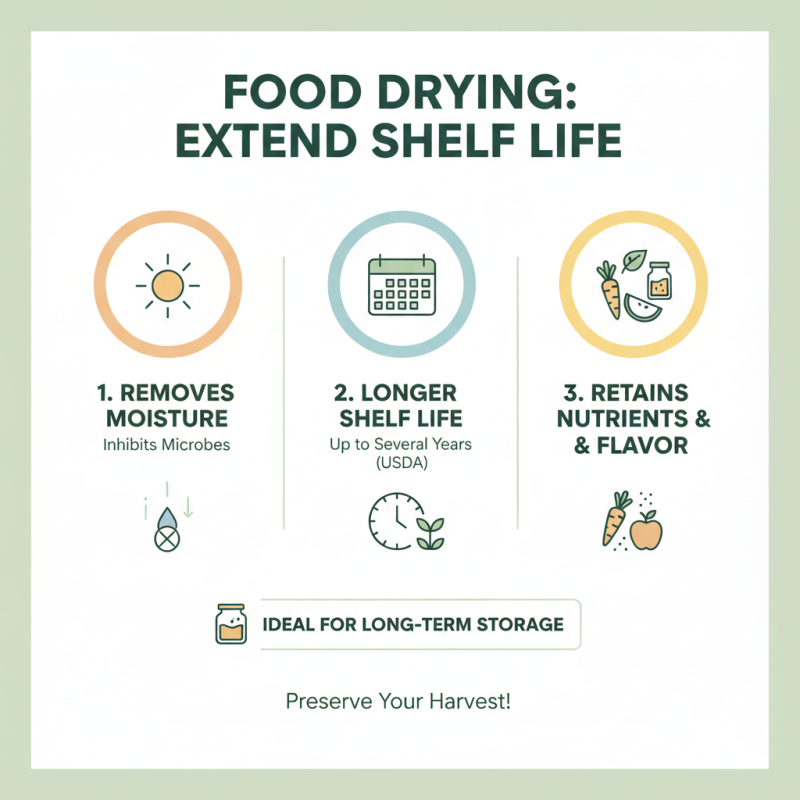 How to Dry Food Effectively for Long Term Storage?