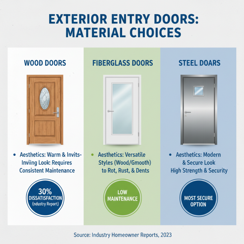 How to Choose the Right Exterior Entry Doors for Your Home?