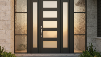 How to Choose Front Doors with Glass for Your Home?