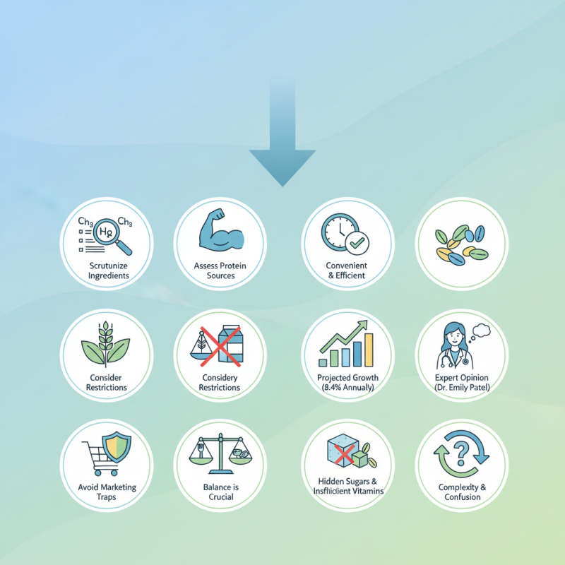 10 Essential Tips for Choosing Meal Replacement Supplements