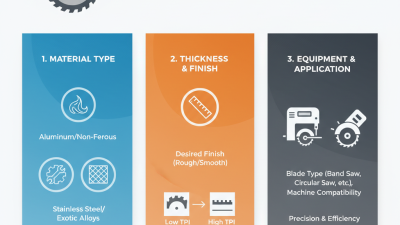 Essential Tips for Choosing the Right Metal Saw Blade?