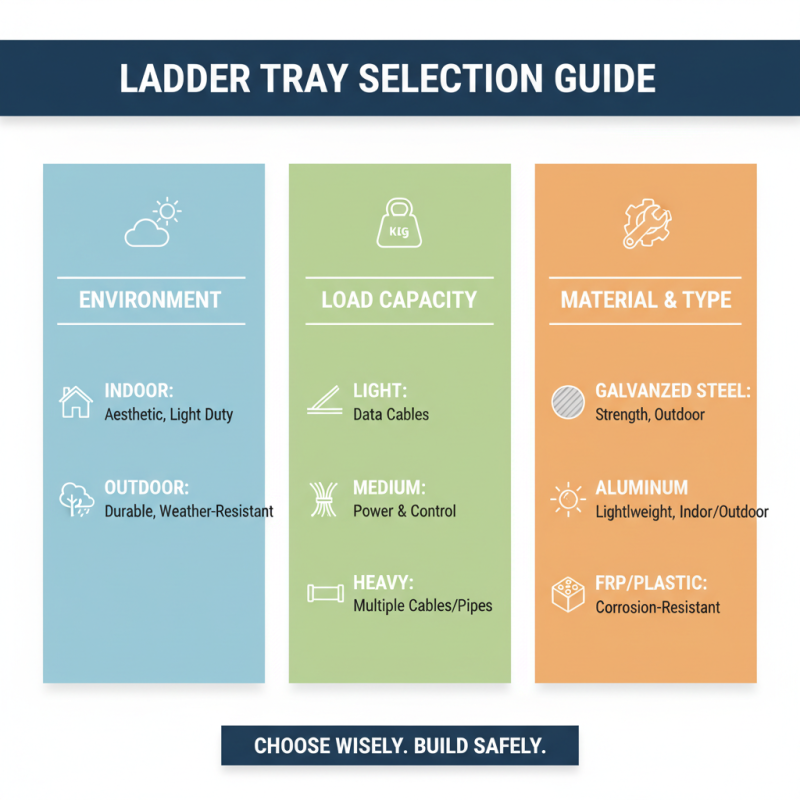 How to Choose the Right Ladder Tray for Your Project?