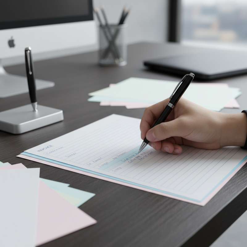 How to Use Ncr Carbonless Paper for Effective Invoicing?