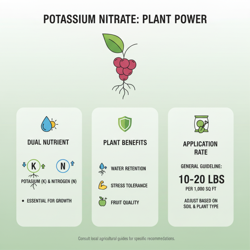 2026 How to Use Potassium Nitrate Powder in Gardening and Fertilization?